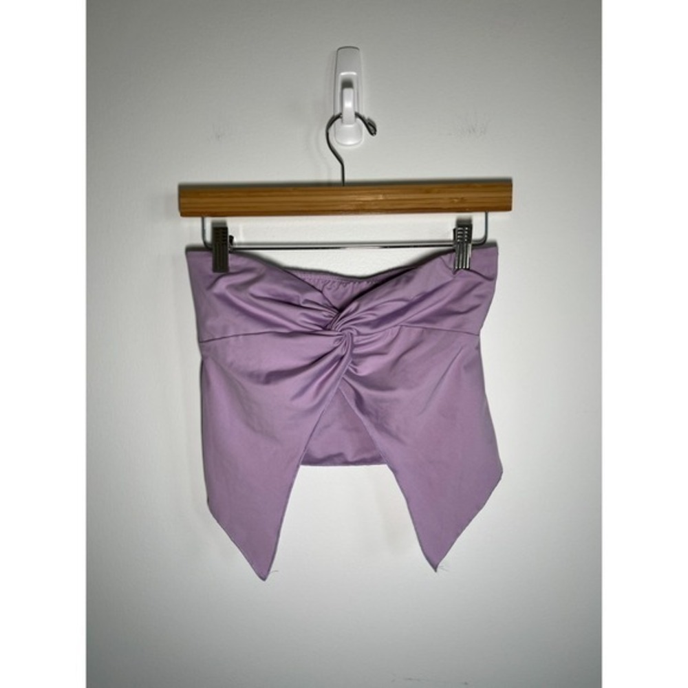 Y2K Womens Fairy Festival‎ Babydoll Top Asymmetrical Purple Small
